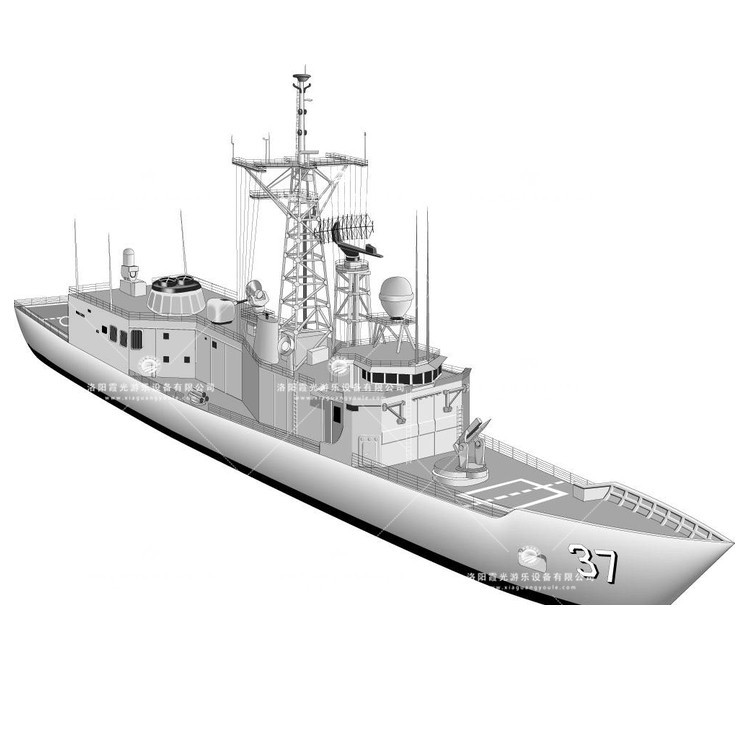 奇台充气侦查船模型